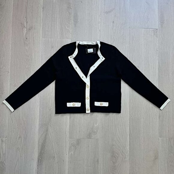 Maje Sweaters - Maje Black Cardigan Brand New Women Authentic